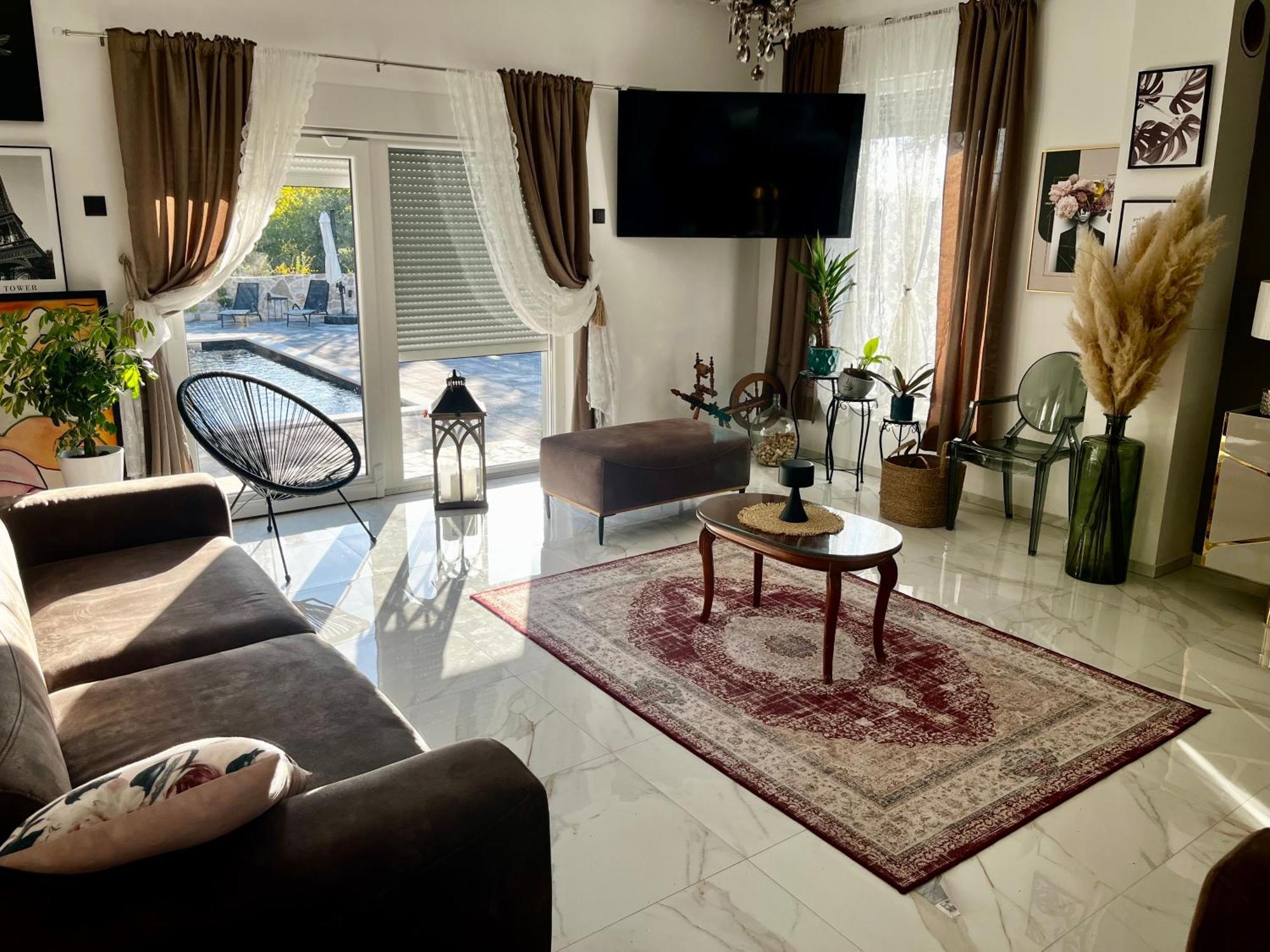 Zagvozd Luxury Villa Andrea Vrzika In Forest Near The Sea מראה חיצוני תמונה