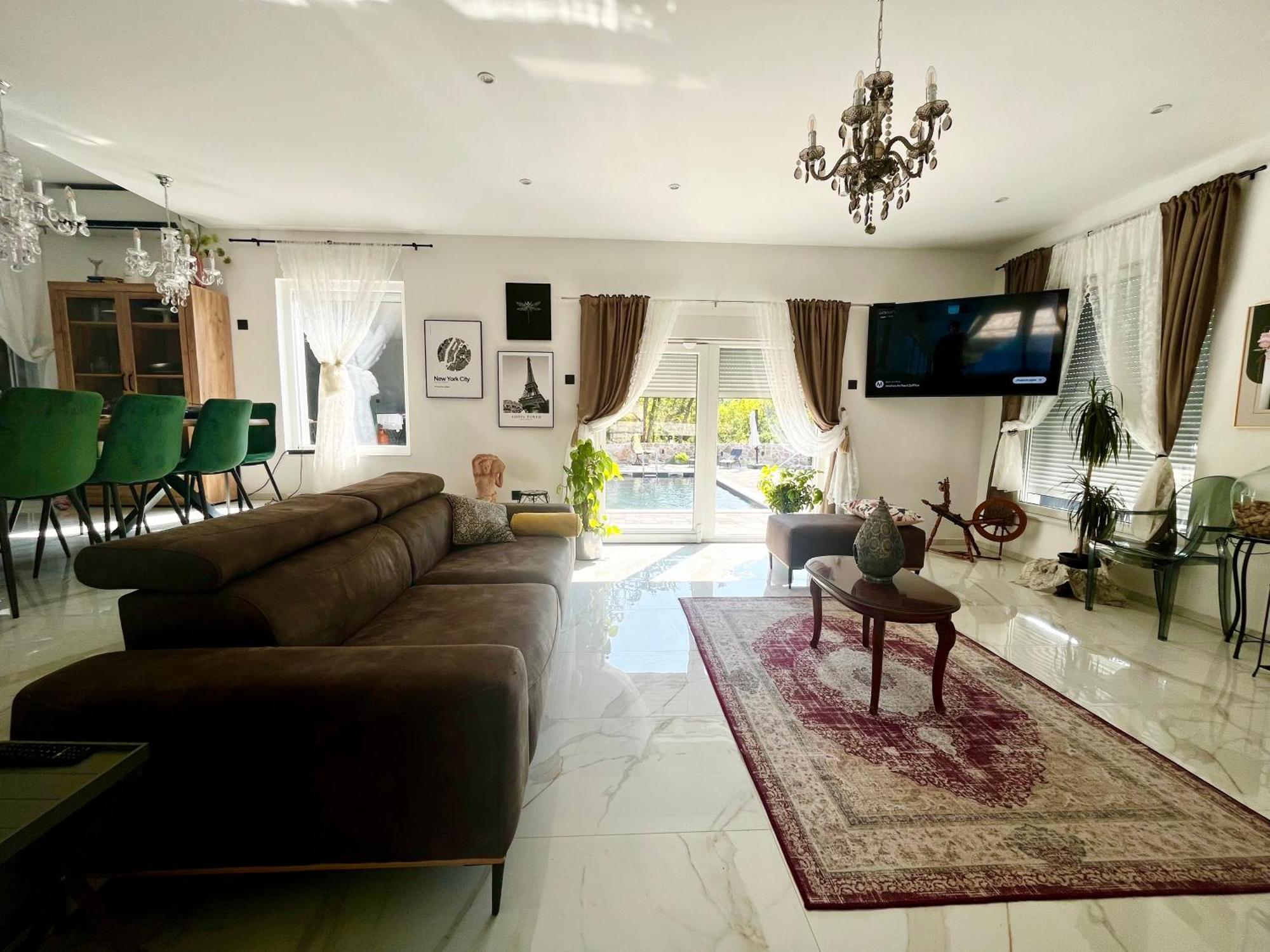 Zagvozd Luxury Villa Andrea Vrzika In Forest Near The Sea מראה חיצוני תמונה