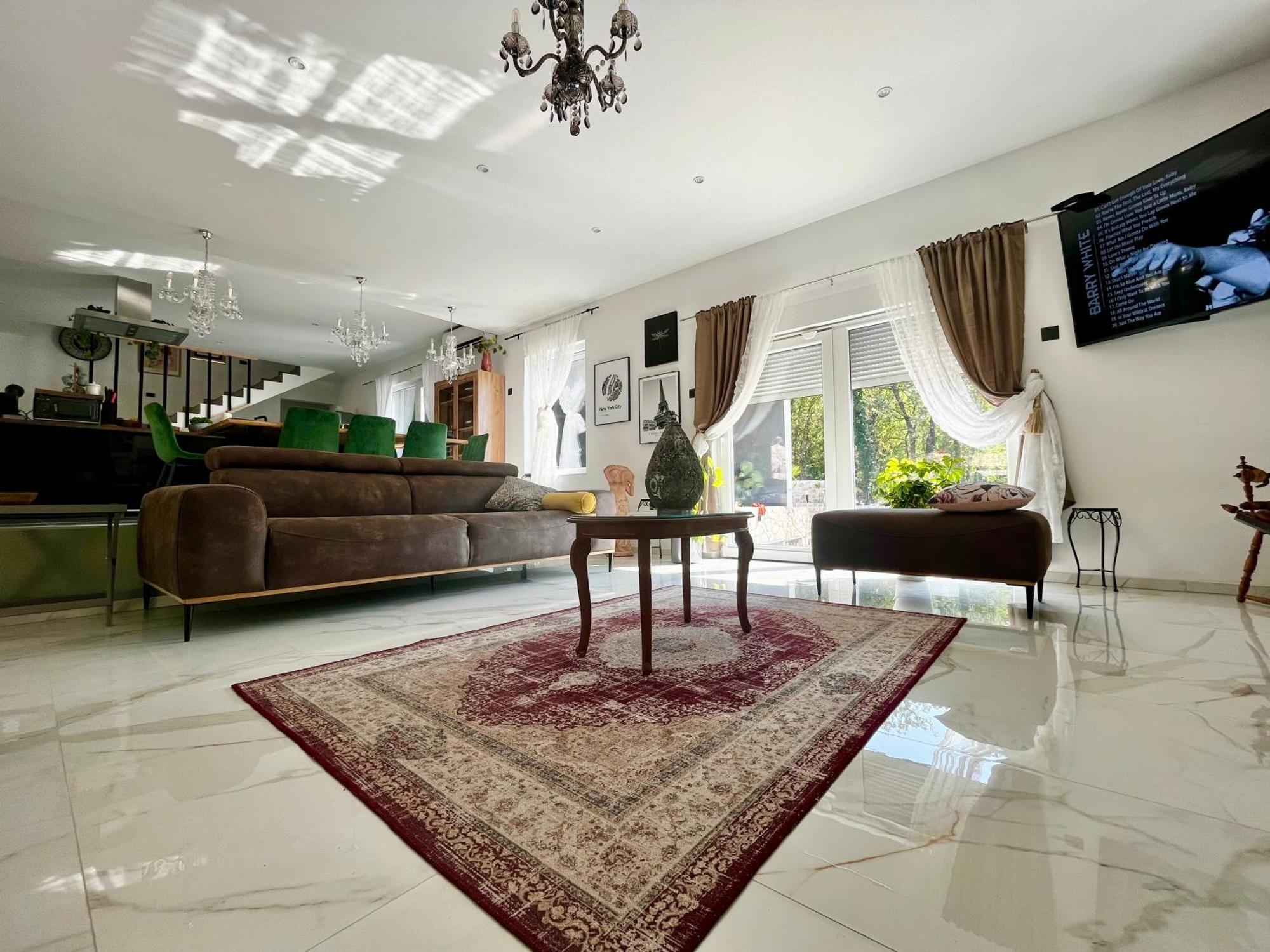 Zagvozd Luxury Villa Andrea Vrzika In Forest Near The Sea מראה חיצוני תמונה