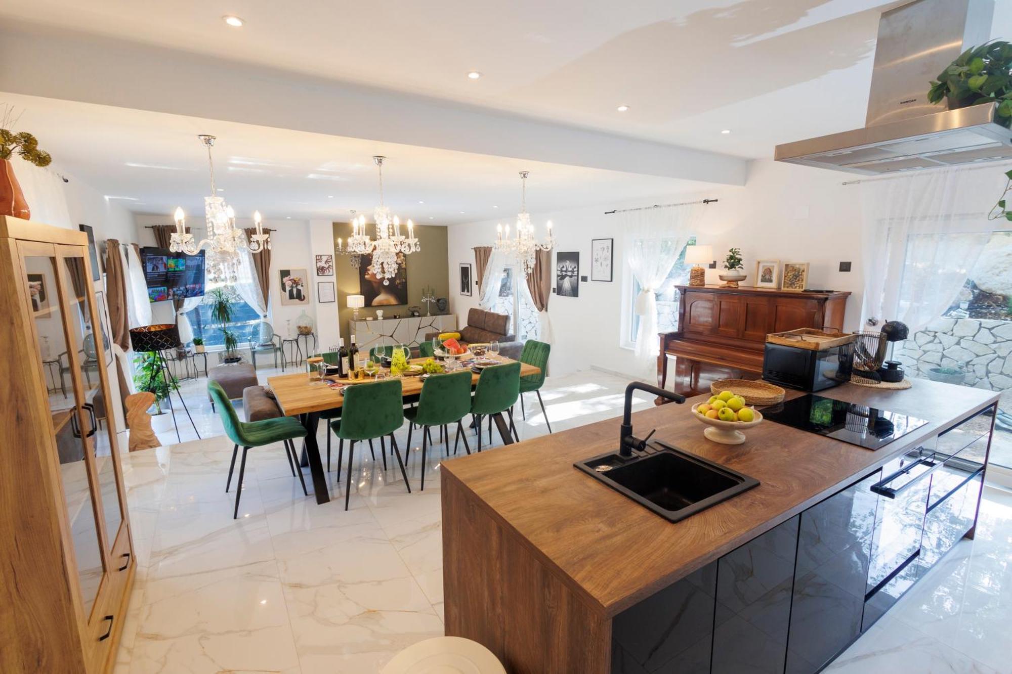 Zagvozd Luxury Villa Andrea Vrzika In Forest Near The Sea מראה חיצוני תמונה