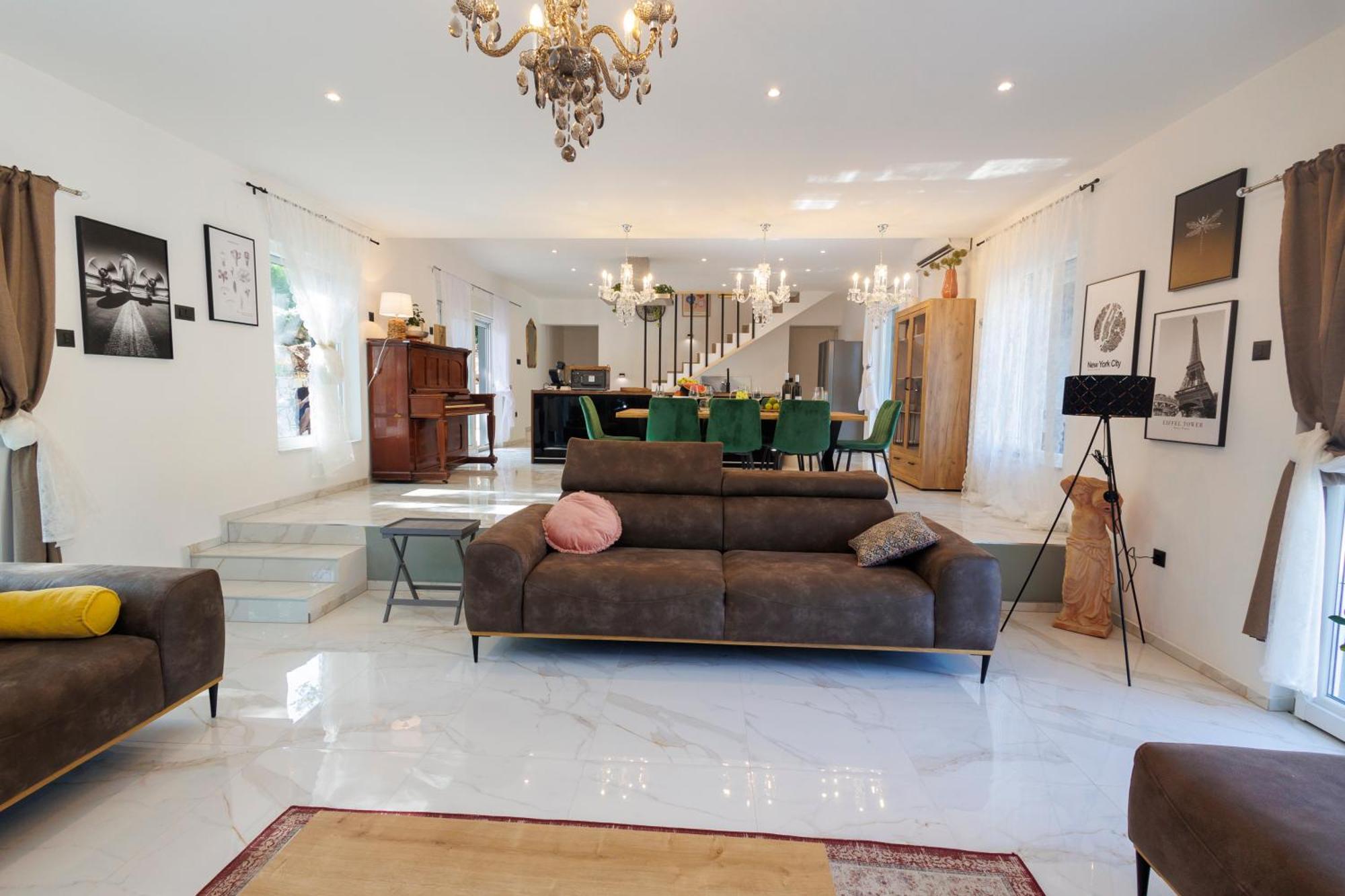 Zagvozd Luxury Villa Andrea Vrzika In Forest Near The Sea מראה חיצוני תמונה