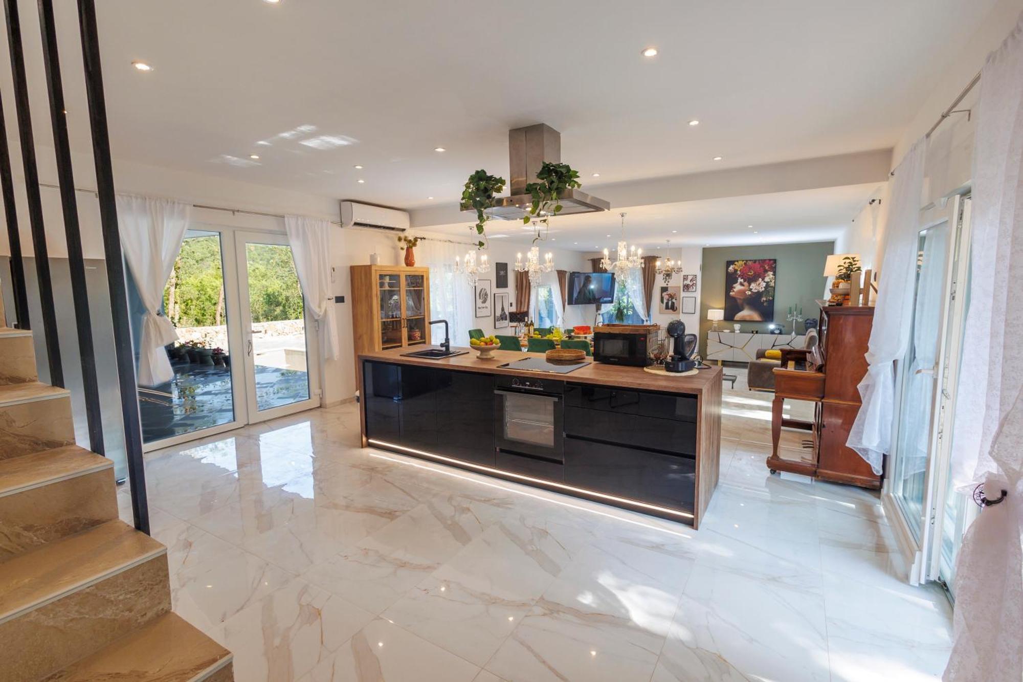Zagvozd Luxury Villa Andrea Vrzika In Forest Near The Sea מראה חיצוני תמונה