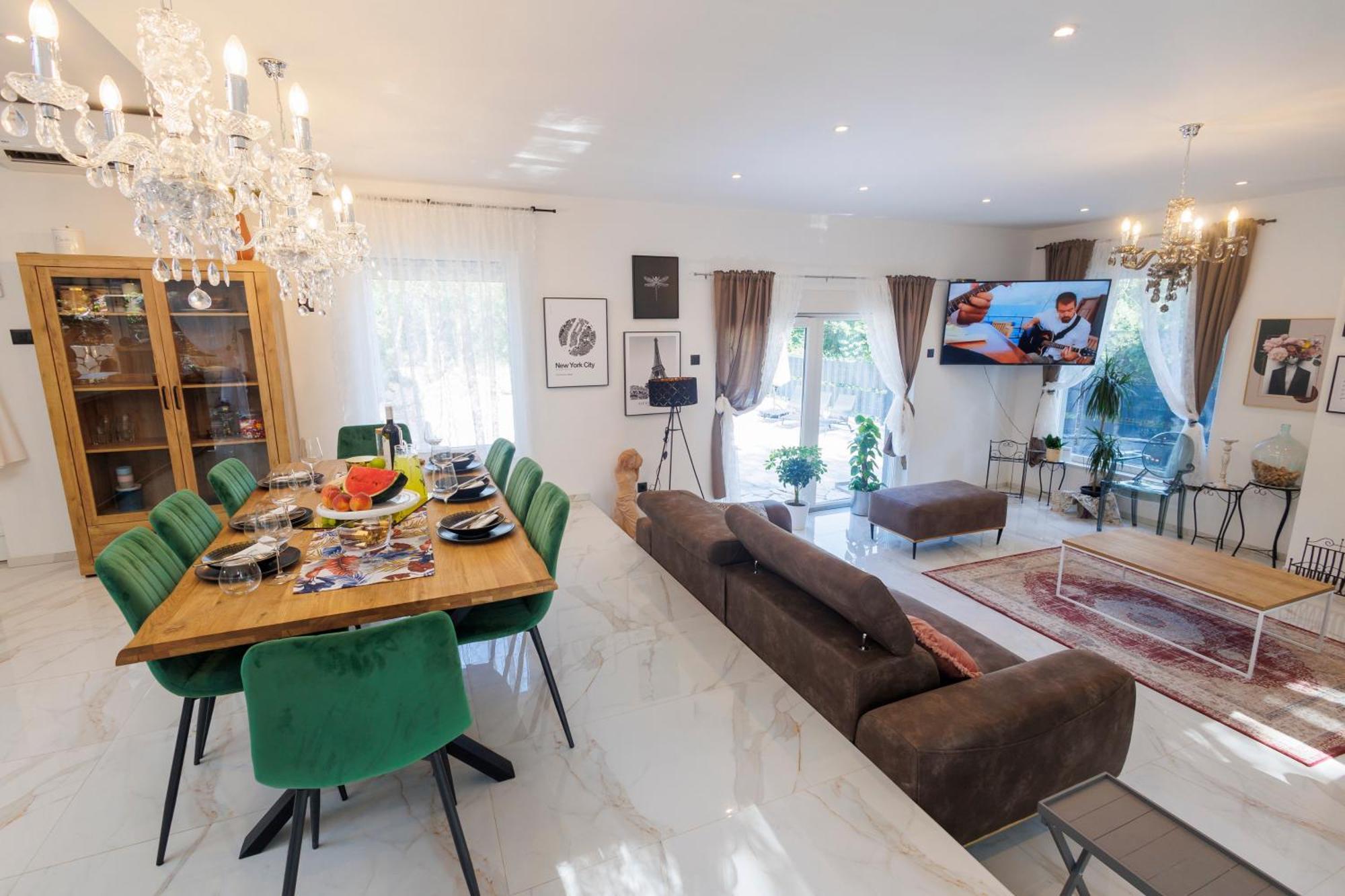 Zagvozd Luxury Villa Andrea Vrzika In Forest Near The Sea מראה חיצוני תמונה