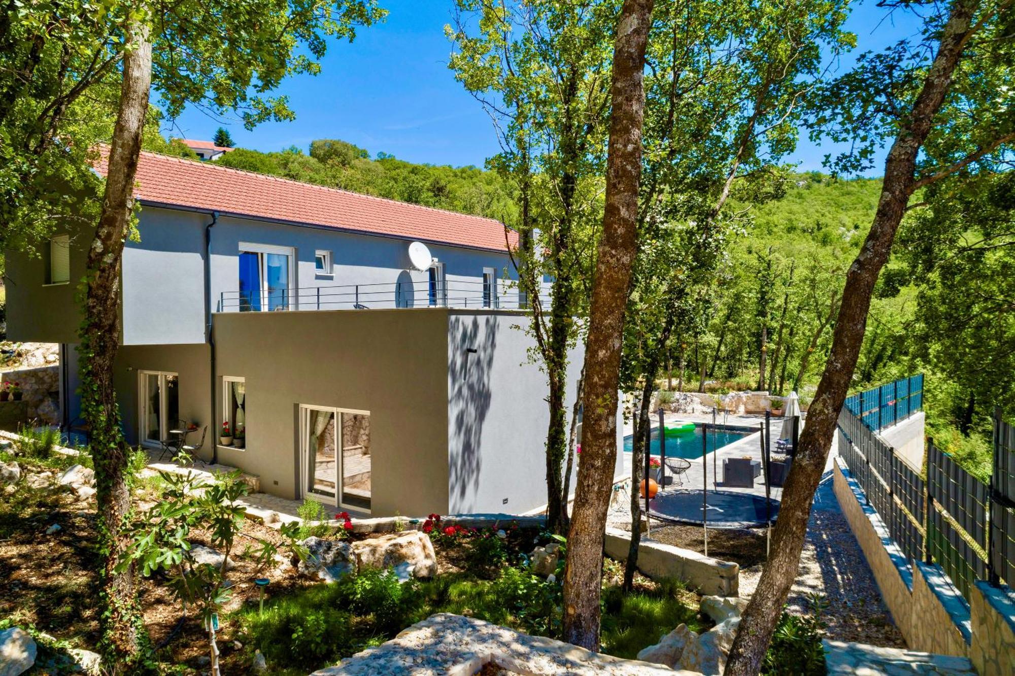 Zagvozd Luxury Villa Andrea Vrzika In Forest Near The Sea מראה חיצוני תמונה